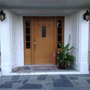 upgraded front doors