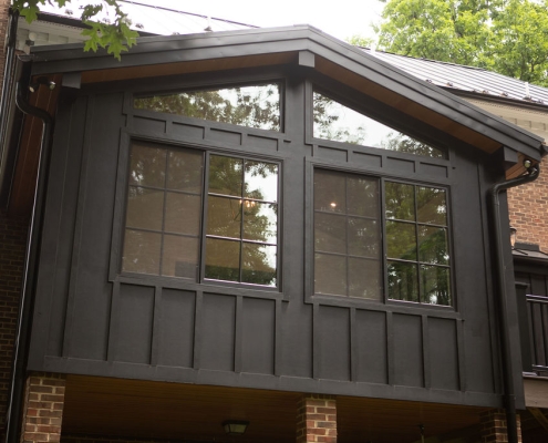 Modern sunroom in Harrisonburg, Virginia